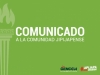 Comunicado Oficial