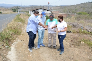 Trabajos de ampliación en la red de agua potable en Colchaquita
