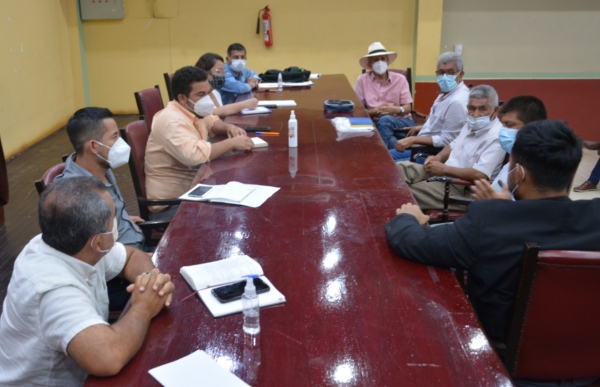 Reunión de trabajo con entidades locales y provinciales