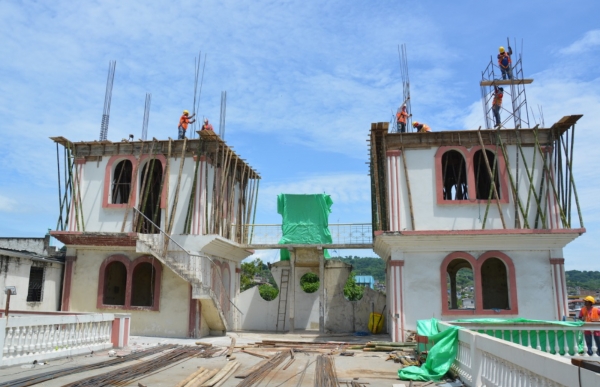 Continúan los trabajos en la iglesia San Lorenzo
