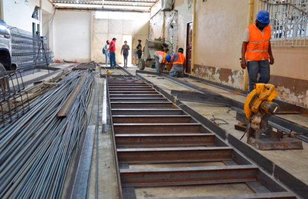 Reparación de interceptores de lodo