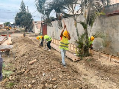 Avanza obra integral en la lotización Antonio Solís