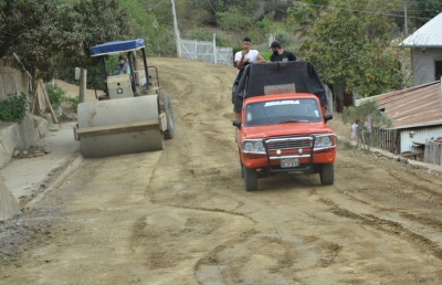 Habilitación de 17 km de calles en el cantón