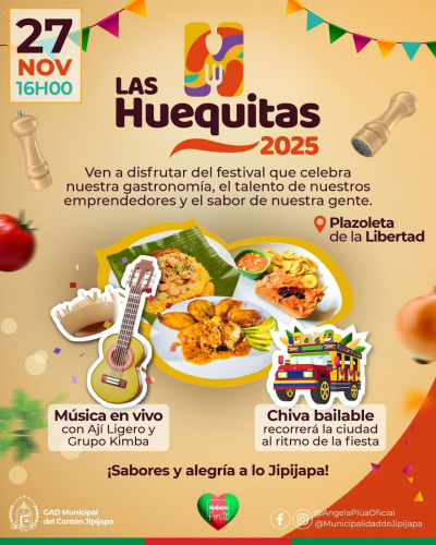 ¡Jipijapa vivirá un jueves lleno de sabor!