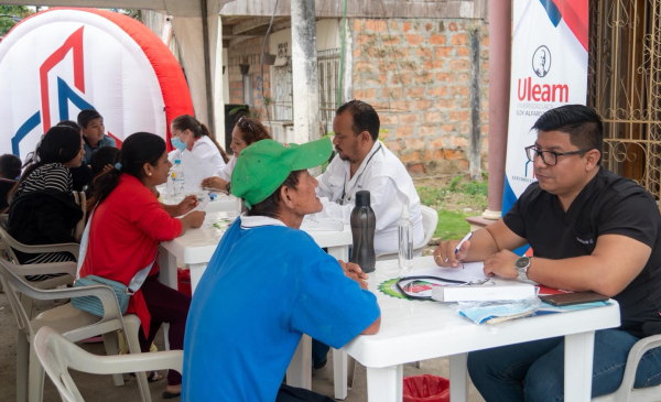 Jipijapa PorTi Más Saludable llegó al recinto Cantagallo