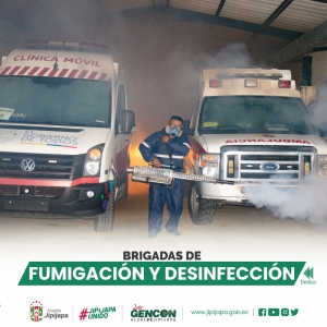 Brigadas de fumigación y desinfección