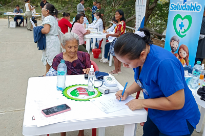 Brigada médica en las Cumbres