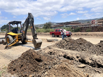 ¡Iniciamos la reconstrucción de la Av. del Café!