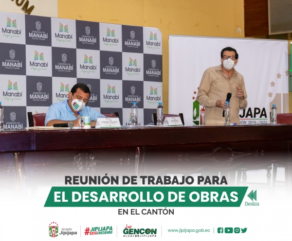 Reunión de trabajo para el desarrollo de obras