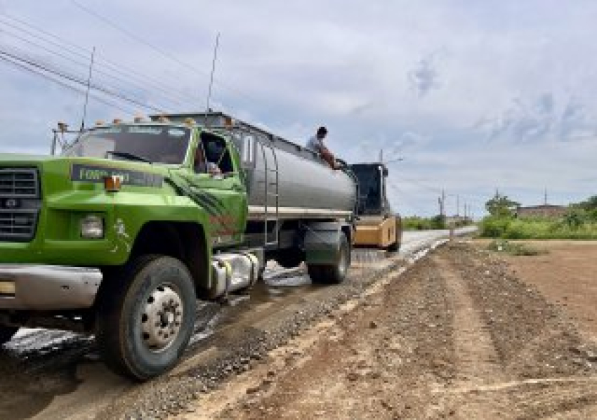 La vialidad rural también es nuestra prioridad.