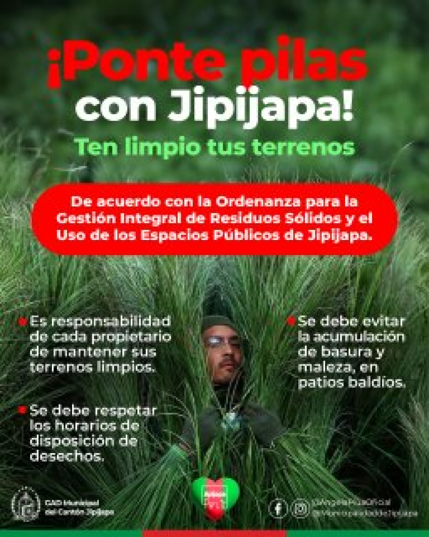 ¡Ponte pilas con Jipijapa!