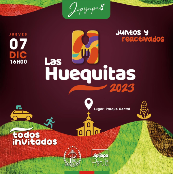 Huequitas la feria de emprendedores promocionan sus platos