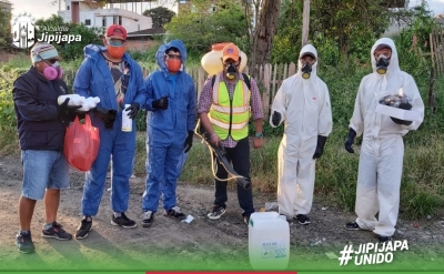 Entrega de insumos de fumigación